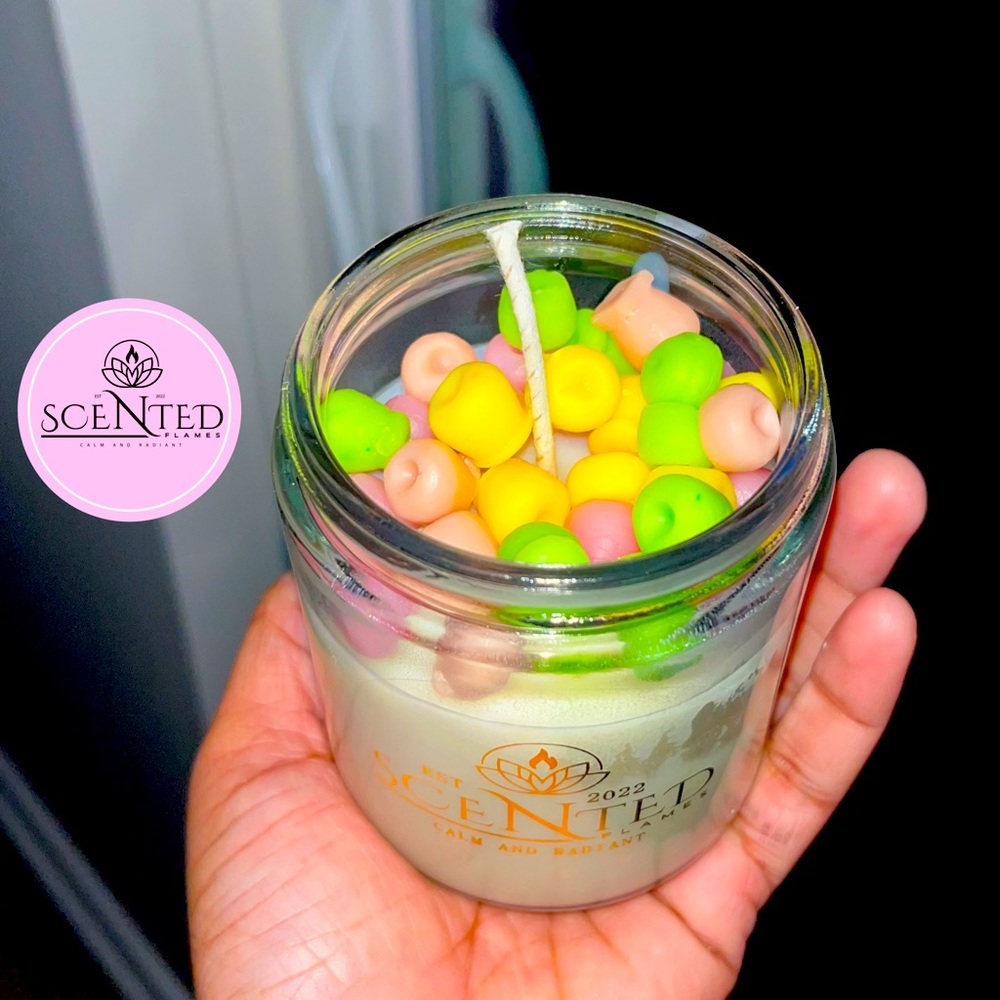 Hint of fruit loops, fragrance notes; sugar cookie, snickerdoodle